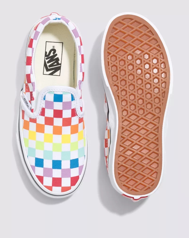 Kids Classic Slip-On Checkerboard Shoe