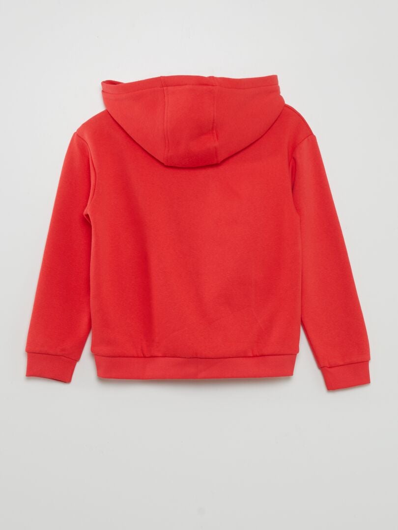 Sudadera con cremallera - NARANJA