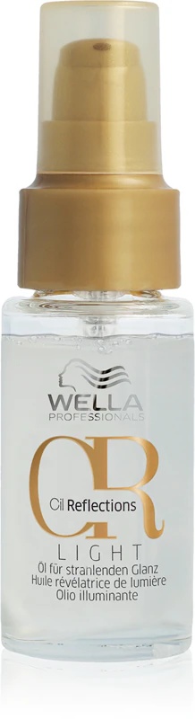 „Wella Professionals Oil Reflections“ šviesinantis aliejus žvilgantiems ir švelniems plaukams