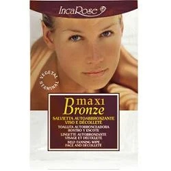 INCAROSE Incarose Maxi toallita bronce cara y escote 1 pieza