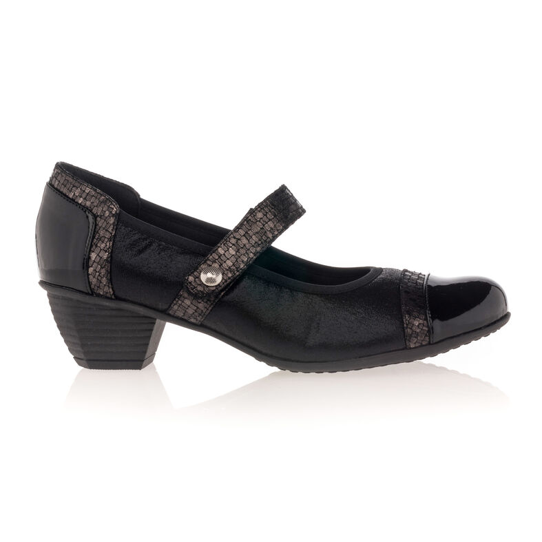 Zapatos cómodos para mujer, color negro.