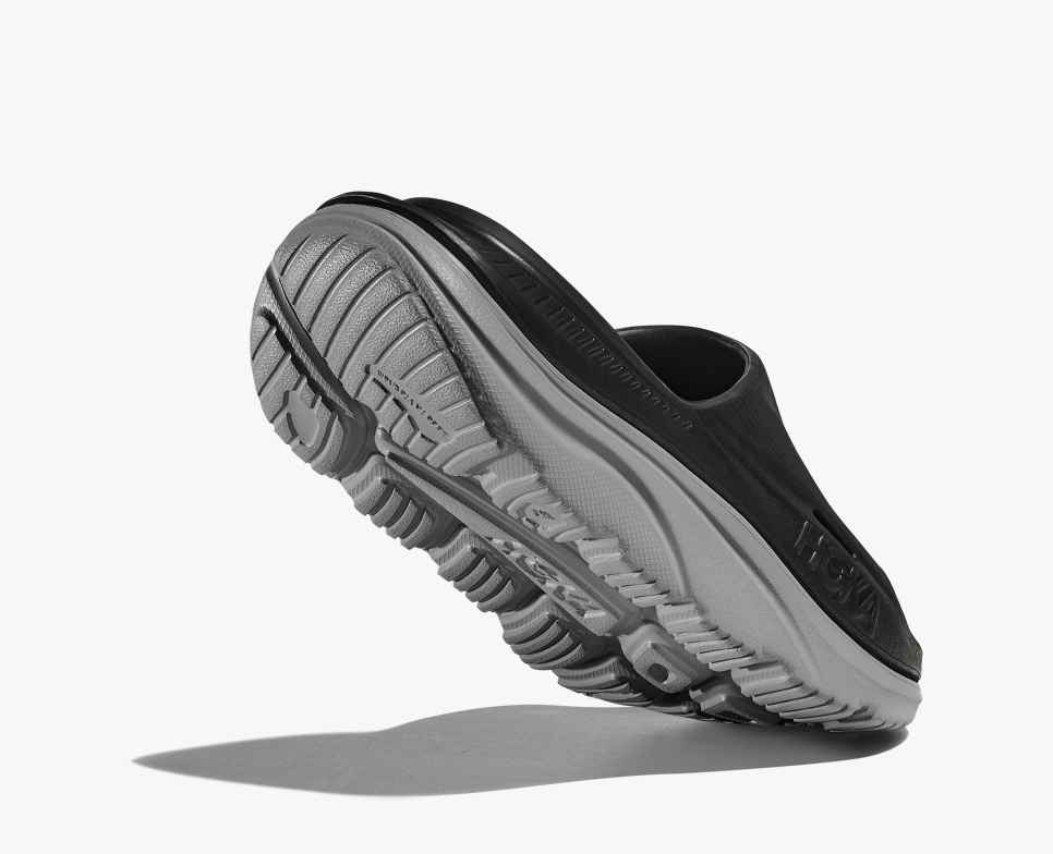 HOKA Ora Recovery Slide 3 Noir / Gris Stellaire