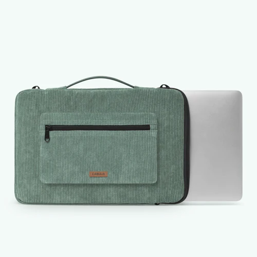 Cabaia Custodia per laptop Niagara da 15/16 pollici verde
