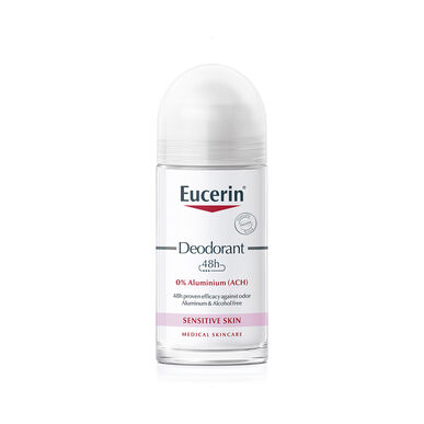 Eucerin 48h roll-on deodorantti, alumiiniton, 50ml