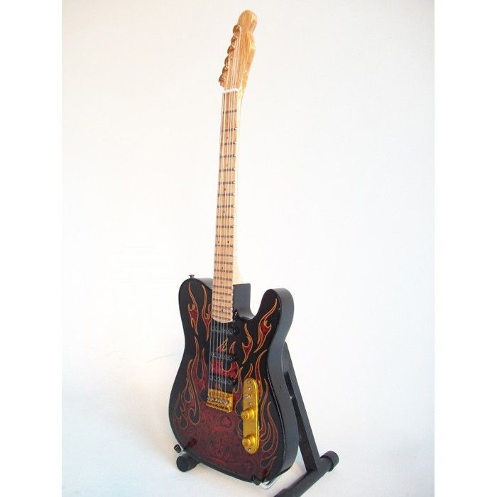 Miniature Telecaster guitar of James Burton, Elvis' guitarist