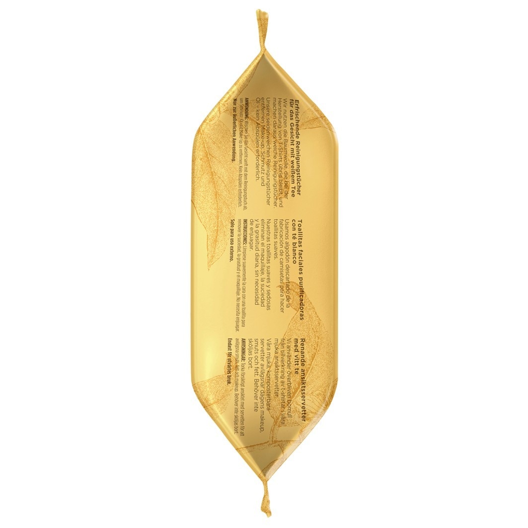 Lenços de limpeza facial com tônico Burt's Bees – 1 unidade