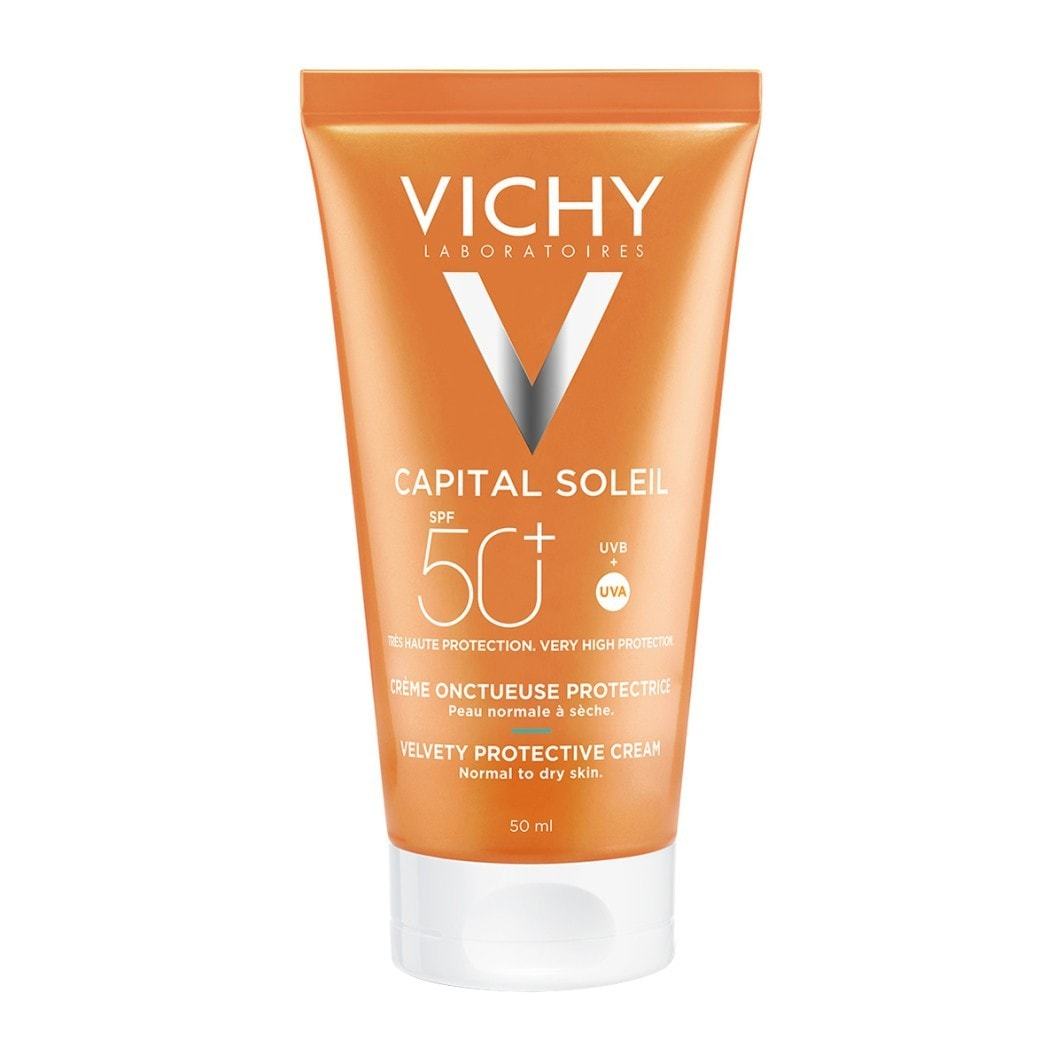 Виши Идеал Солеил SPF 50+ баршунаста заштитна крема за сунчање - 50 мл