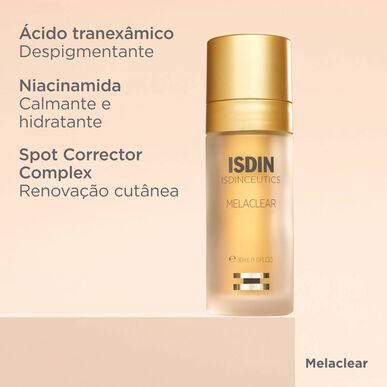 Isdinceutics Brighten Melaclear Anti-Dark Spot Serum Kasvoseerumi tummien läiskien ja hyperpigmentaation vähentämiseen 30 ml 30 ml