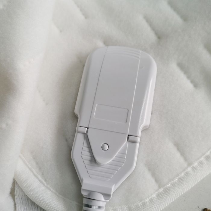 Manta eléctrica calefactable de 150 x 80 cm, 9 niveles de calor, temporizador, protección contra sobrecalentamiento, certificación VDE, lavable a máquina.