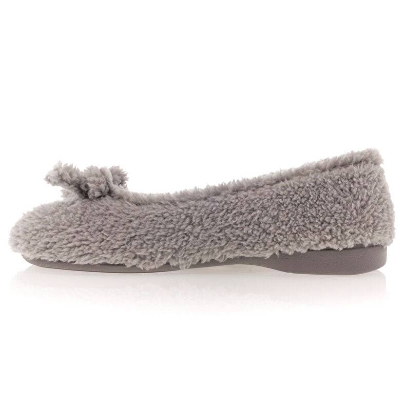 Pantofole grigie da donna