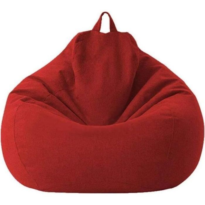 Sillón tipo puf para adultos y niños, sillón tipo puf gigante sin relleno, puf para sala de estar, sillón grande para sala de estar, puf multicolor