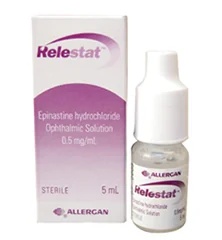 ALLERGAN Relestat oogdruppels 0,5 mg/ml Epinastine 5 ml Seizoensgebonden allergische conjunctivitis