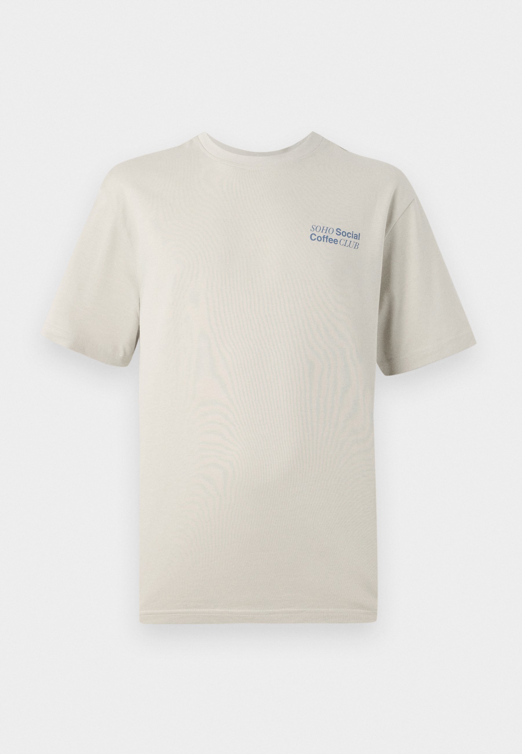 ONSFRED COFFEE CLUB TEE - Triko s potiskem - silver lining Only & Sons