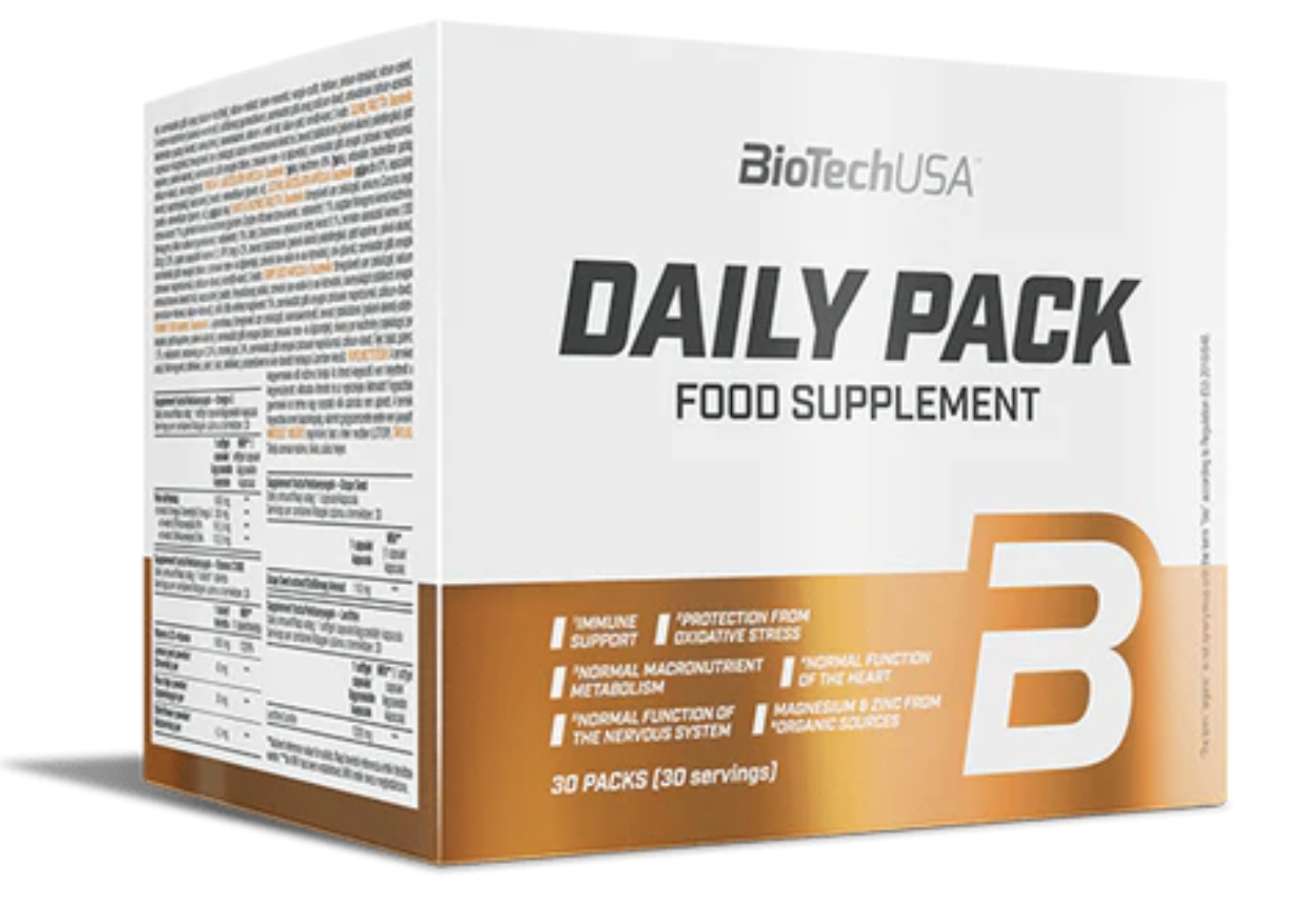 BioTech USA:n päiväpakkaus