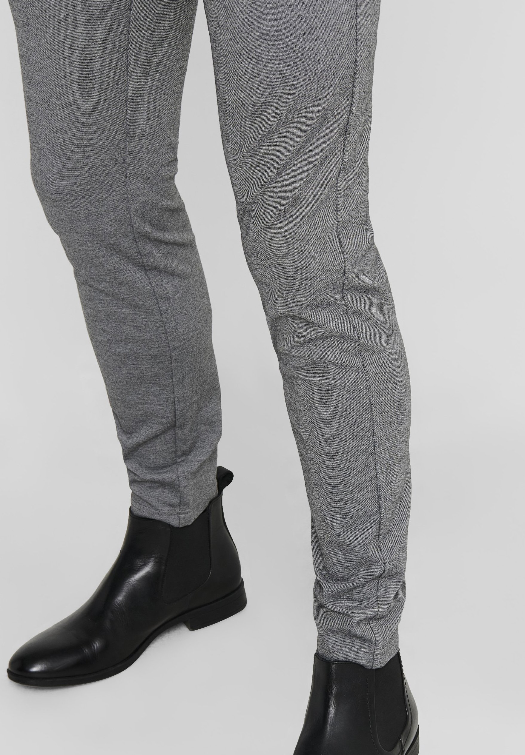 Pantalon slim Only & Sons ONSMARK - Chinos - gris chiné moyen