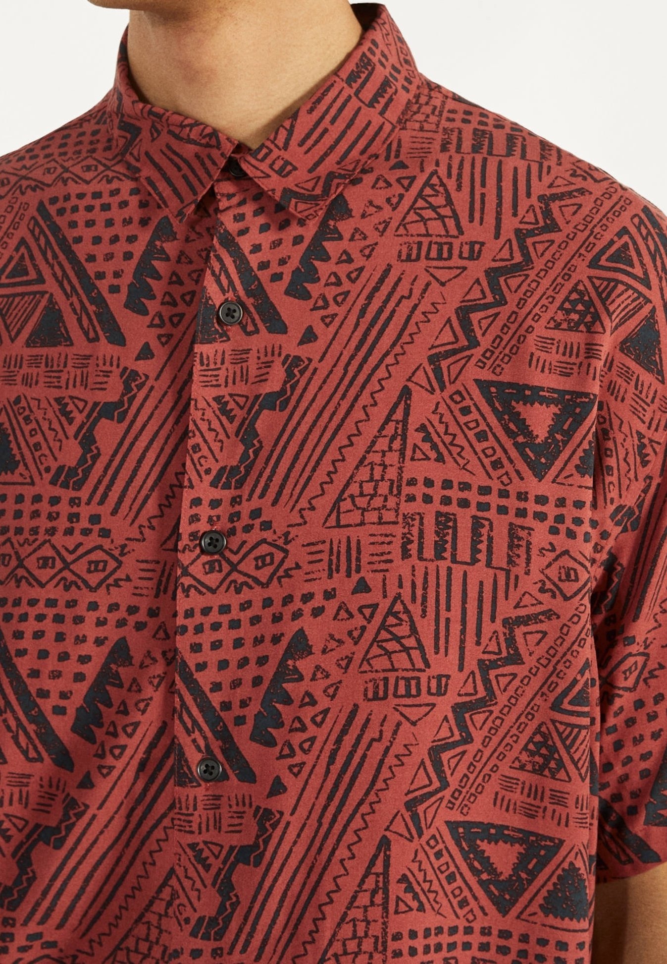 Bershka-shirt - rood