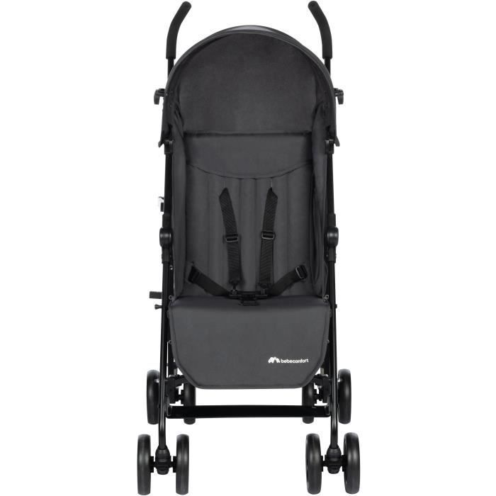 BEBECONFORT RAINBOW Poussette Canne 2ème âge, légère, pliage facile, multipositions, 6 mois à 4 ans, jusqu'à 22 kg Mineral Graphite