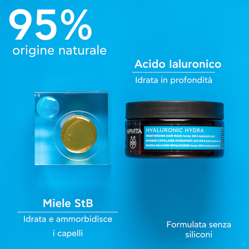 Capelli - Hyaluronic Hydra Maschera Capelli Idratante - Maschera Idratante Capelli