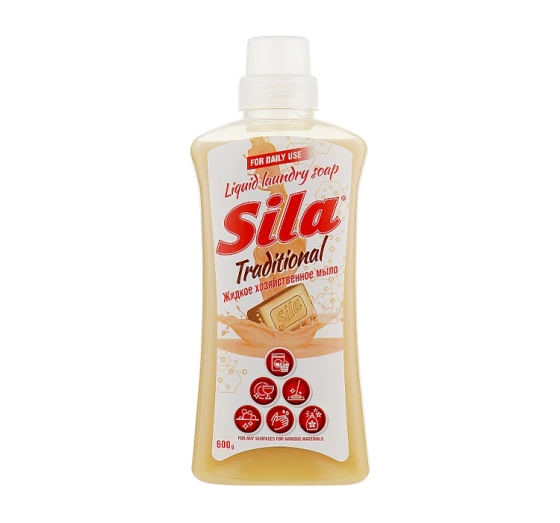 Sila Traditional gospodarcze mydło w płynie 8w1 600g