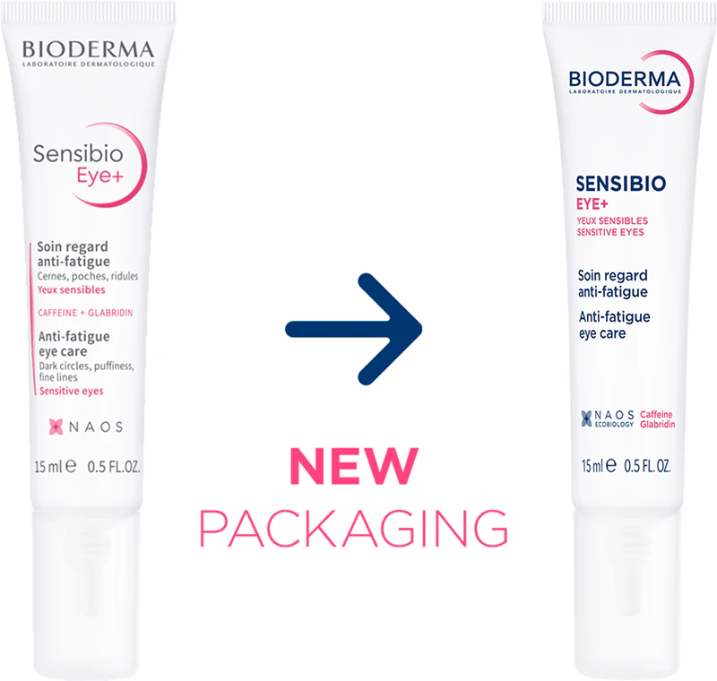 Bioderma Sensibio Eye+ Gel-Augencreme gegen Anzeichen von Müdigkeit