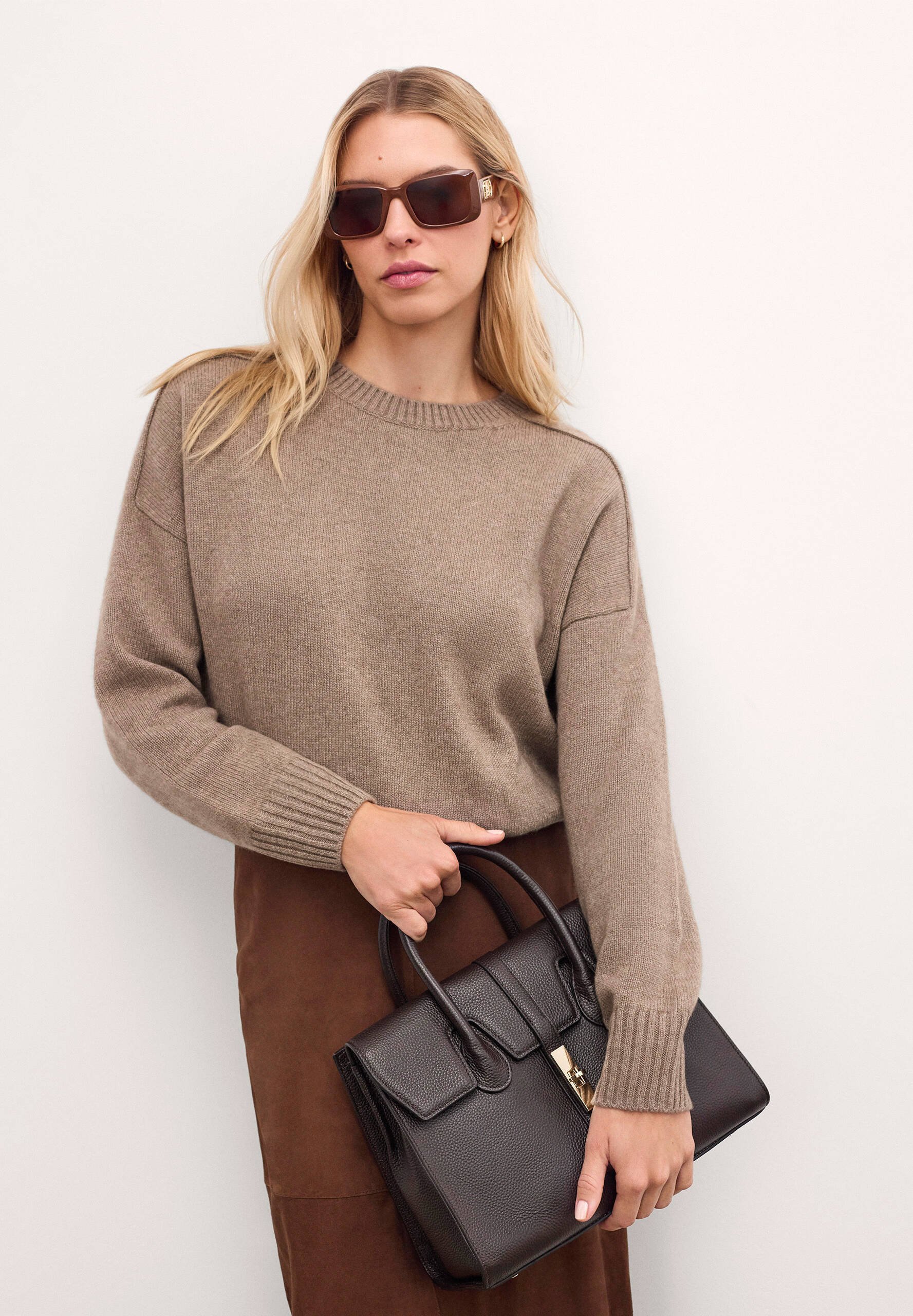 Kazar FELICITE M - Handtas - bruin