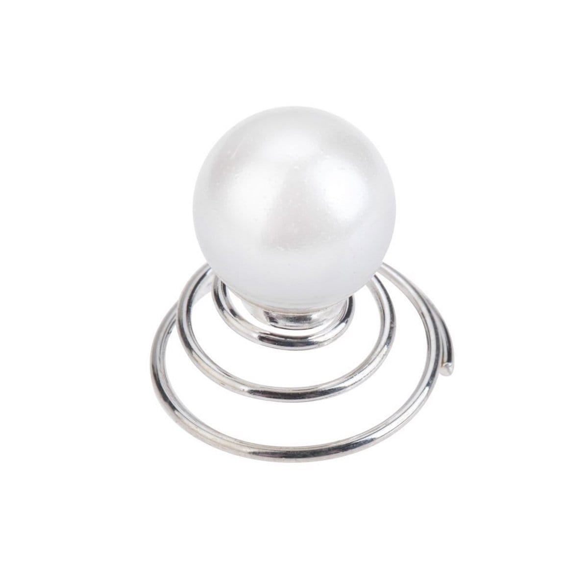Accessoire de coiffure SOHO : boucles/spirales ornées de perles