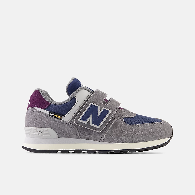 Baby 574 Velcro și buclă - Castlerock cu NB Navy