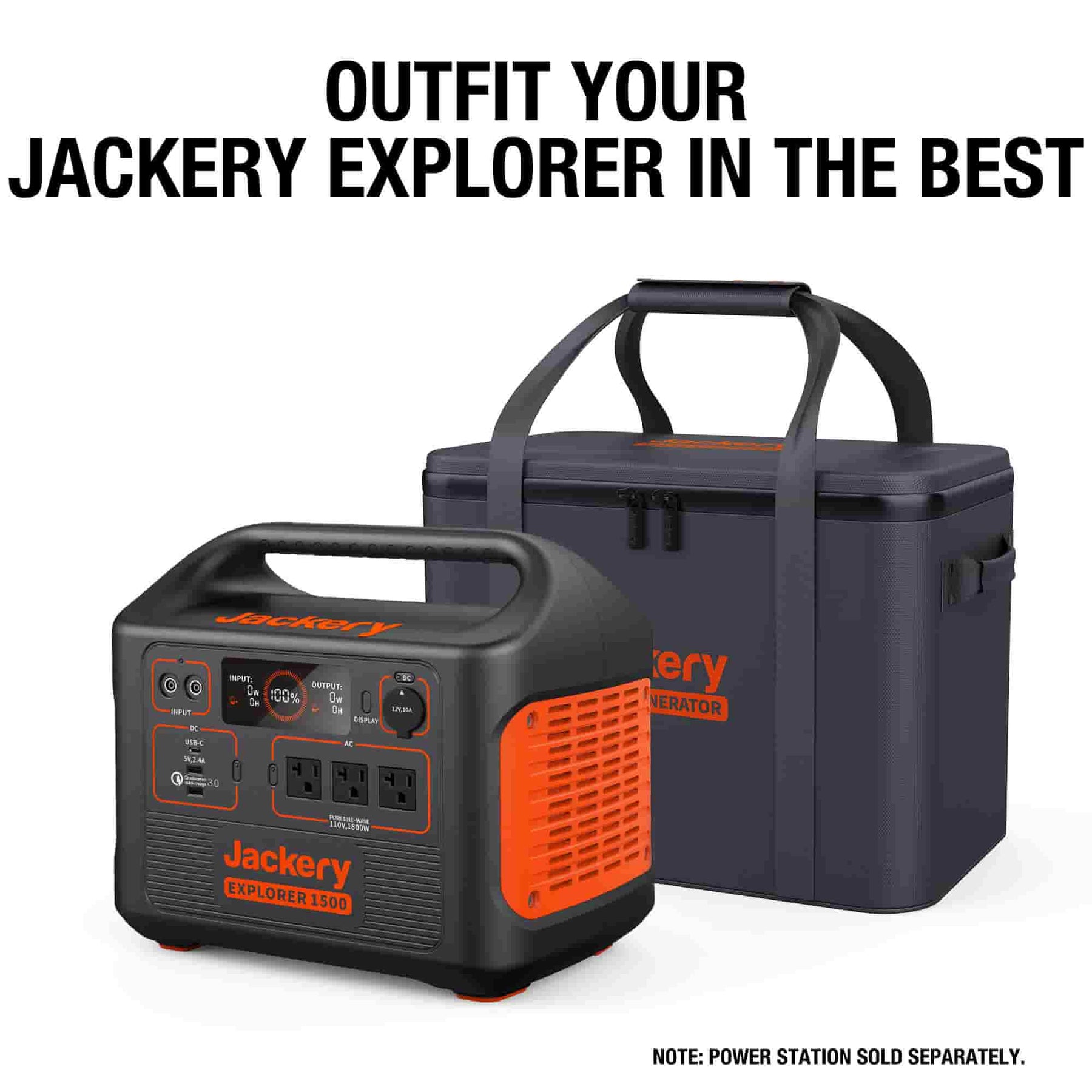 Parannettu Jackery-kantolaukku Explorer 1500/1000:lle