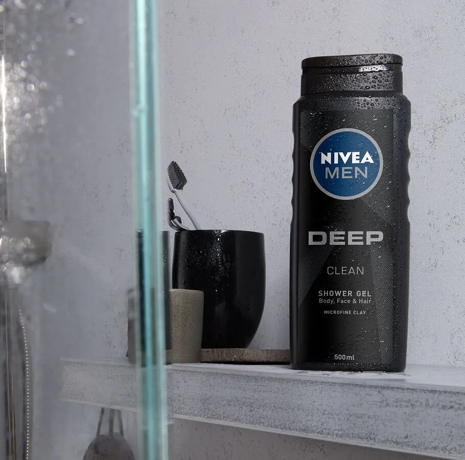 Nivea Żel pod prysznic 3W1 Deep Clean