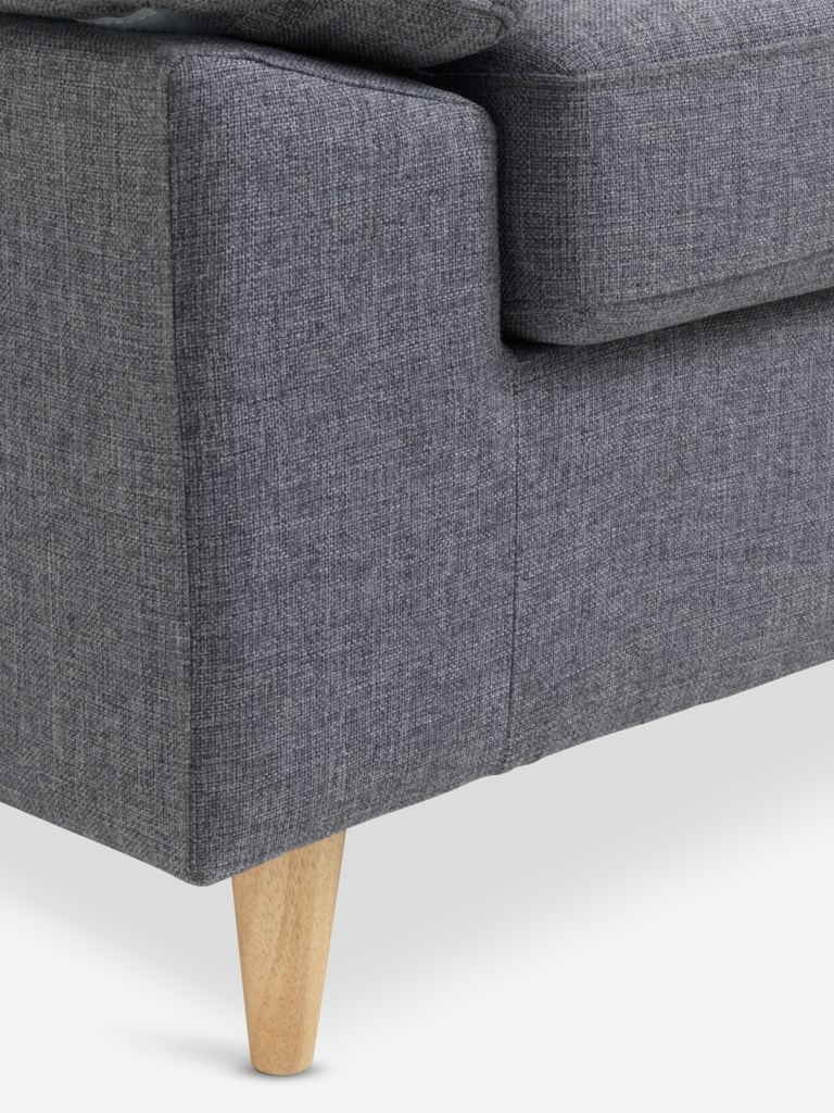 GEDVED Sofa s ležaljkom GEDVED siva