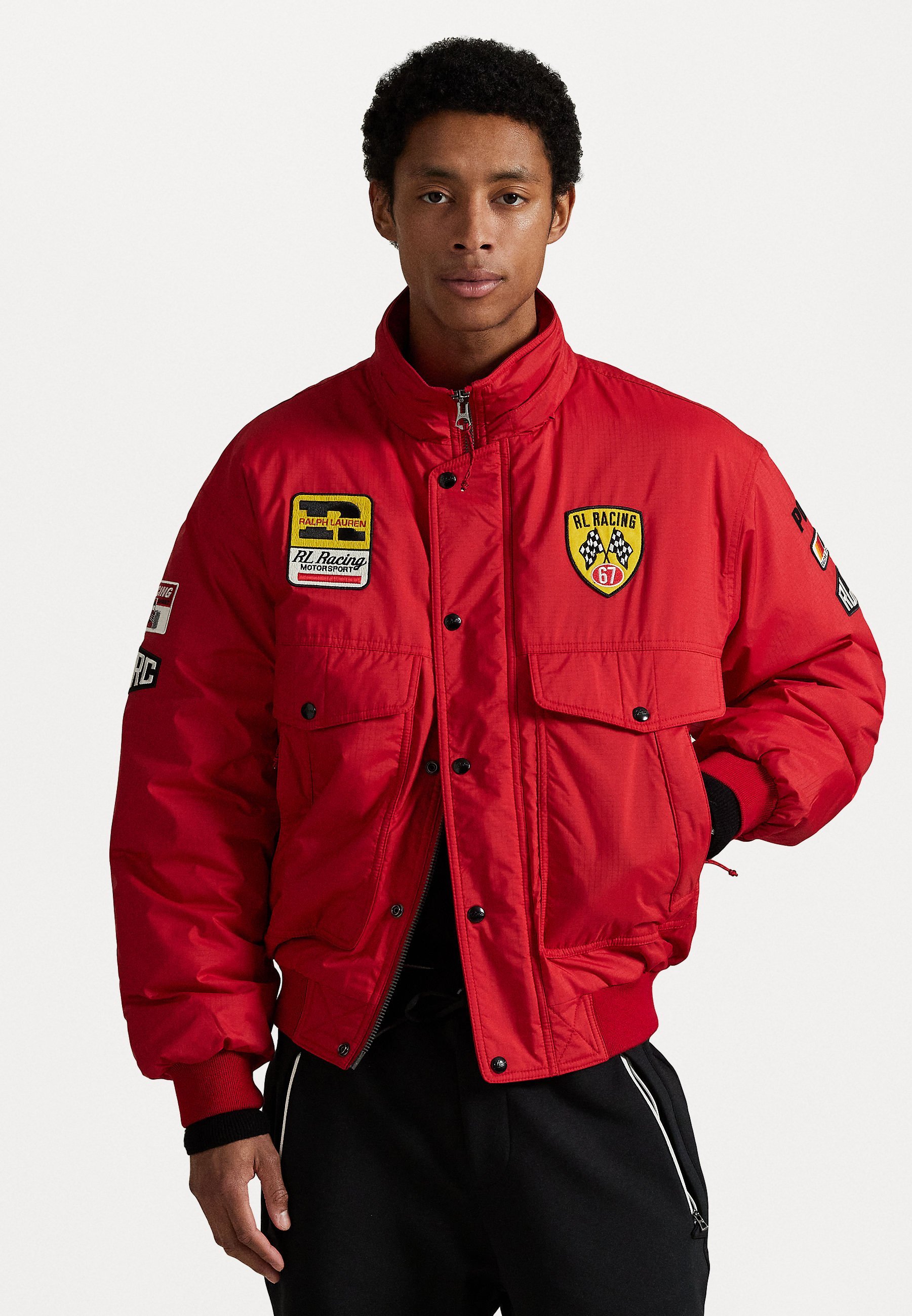 Kurtka wyścigowa Polo Ralph Lauren - Kurtka typu bomber - czerwona