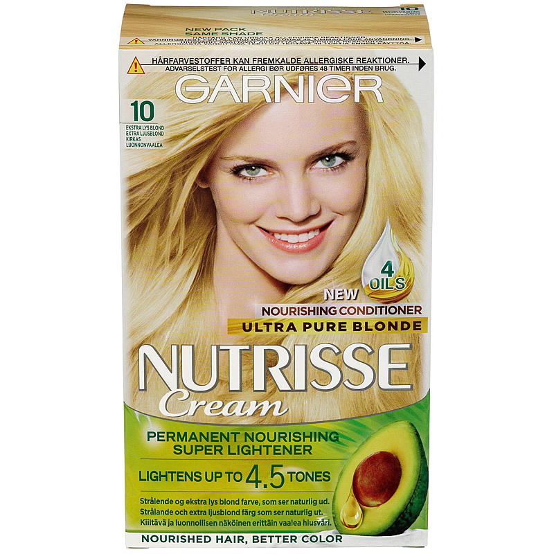 Garnier Nutrisse Crème 10 Blond Très Clair