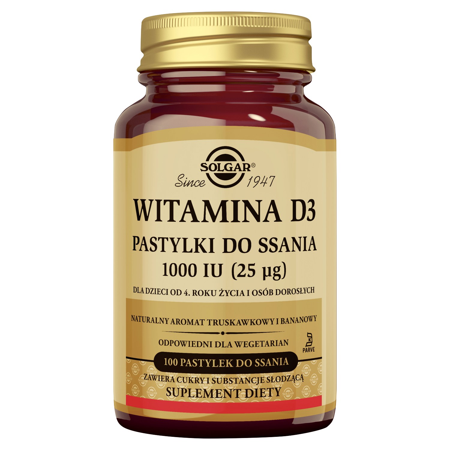Solgar vitamin D3 1000 IU
