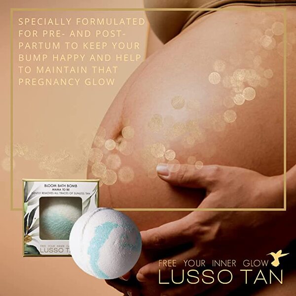 Lusso Tan Bloom Mama Tan-fjerningsbadebombe 179 g