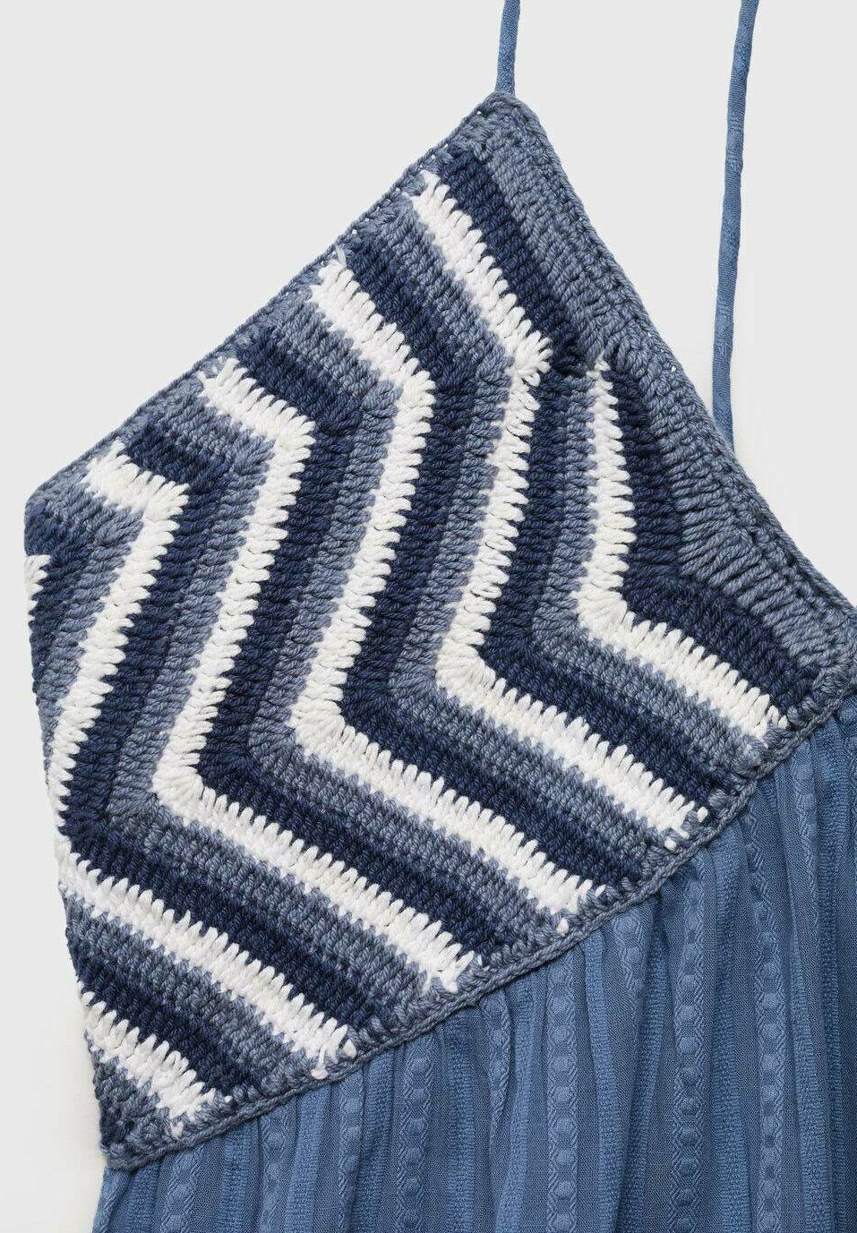 Mango Kids maxi-jurk - donkerblauw