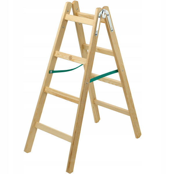 Kadax Drabina Drabinka Drewniana Dwustronna 2x4