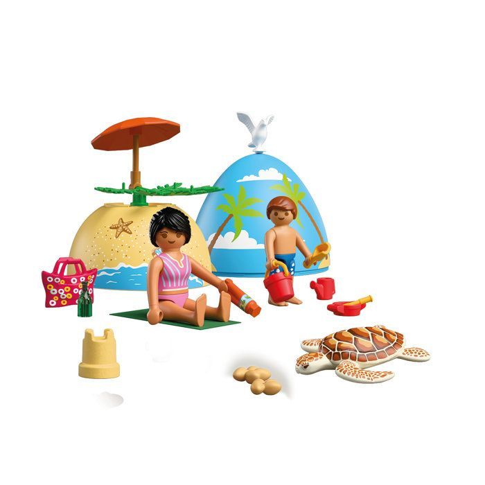 Playmobil 72101 2-in-1 Ei: Strandvakantie