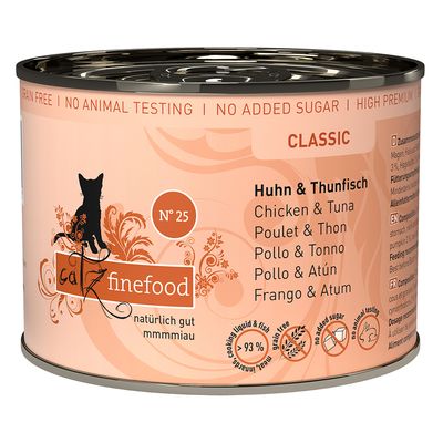 24 x 200g catz finefood υγρή τροφή για γάτες - 20 + 4 δωρεάν!*