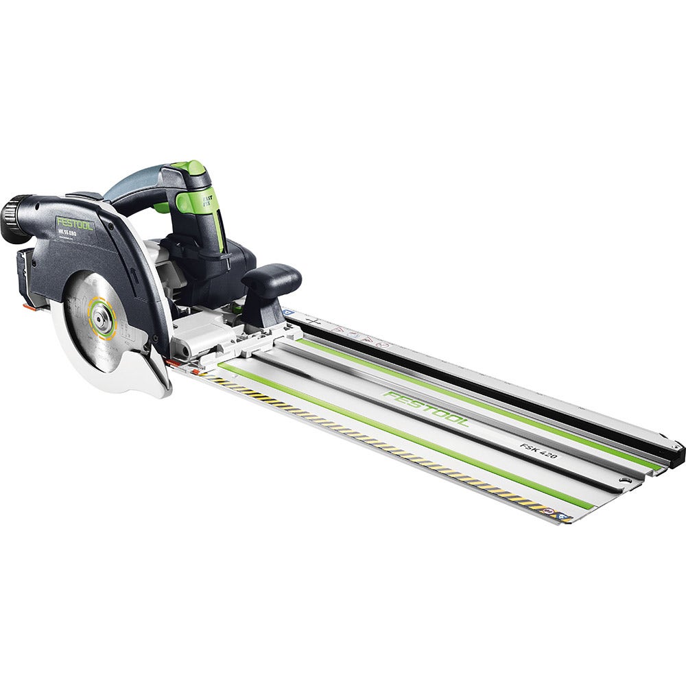 FESTOOL HK 55 160 mm Kreissäge im Systainer mit 420 mm Querträger 576132