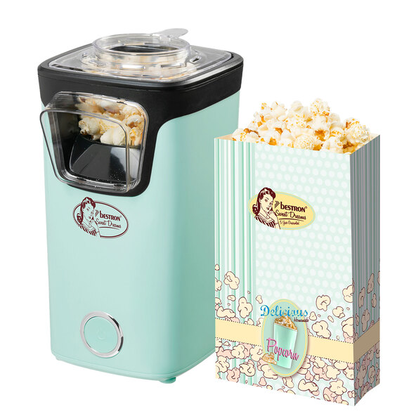 aparat de popcorn, verde