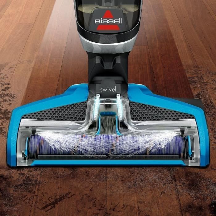 BISSELL Nettoyeur Multifonction 3 en 1 CrossWave 17132 Filaire - Aspirateur / Nettoyeur / Sécheur 3-en-1 pour sols durs et moquettes