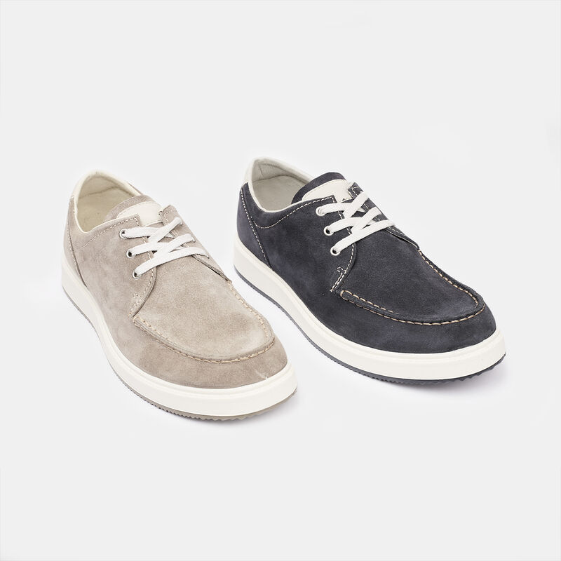 Suède veterschoenen voor heren