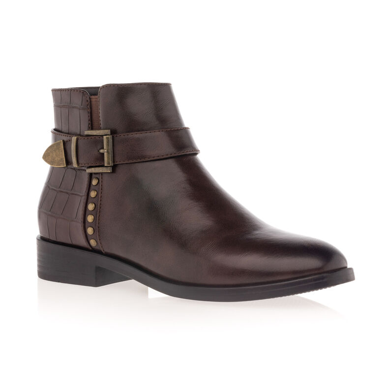 Braune Damenstiefel / Stiefeletten