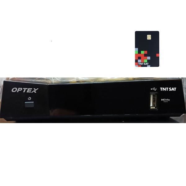 Ricevitore satellitare TNTSAT OPTEX ORS 9990-HD + scheda TNTSAT valida per 4 anni