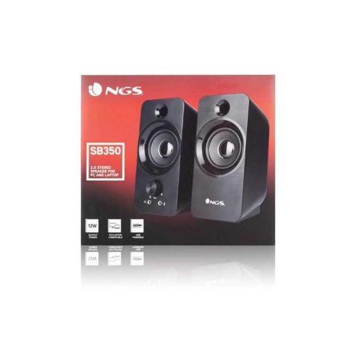 Tragbarer Lautsprecher – NGS – SB350 – Tragbare Dockingstation – Schwarz