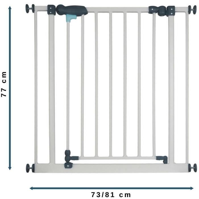 NIDALYS  Barrière de sécurité Enfant extensible Aalto