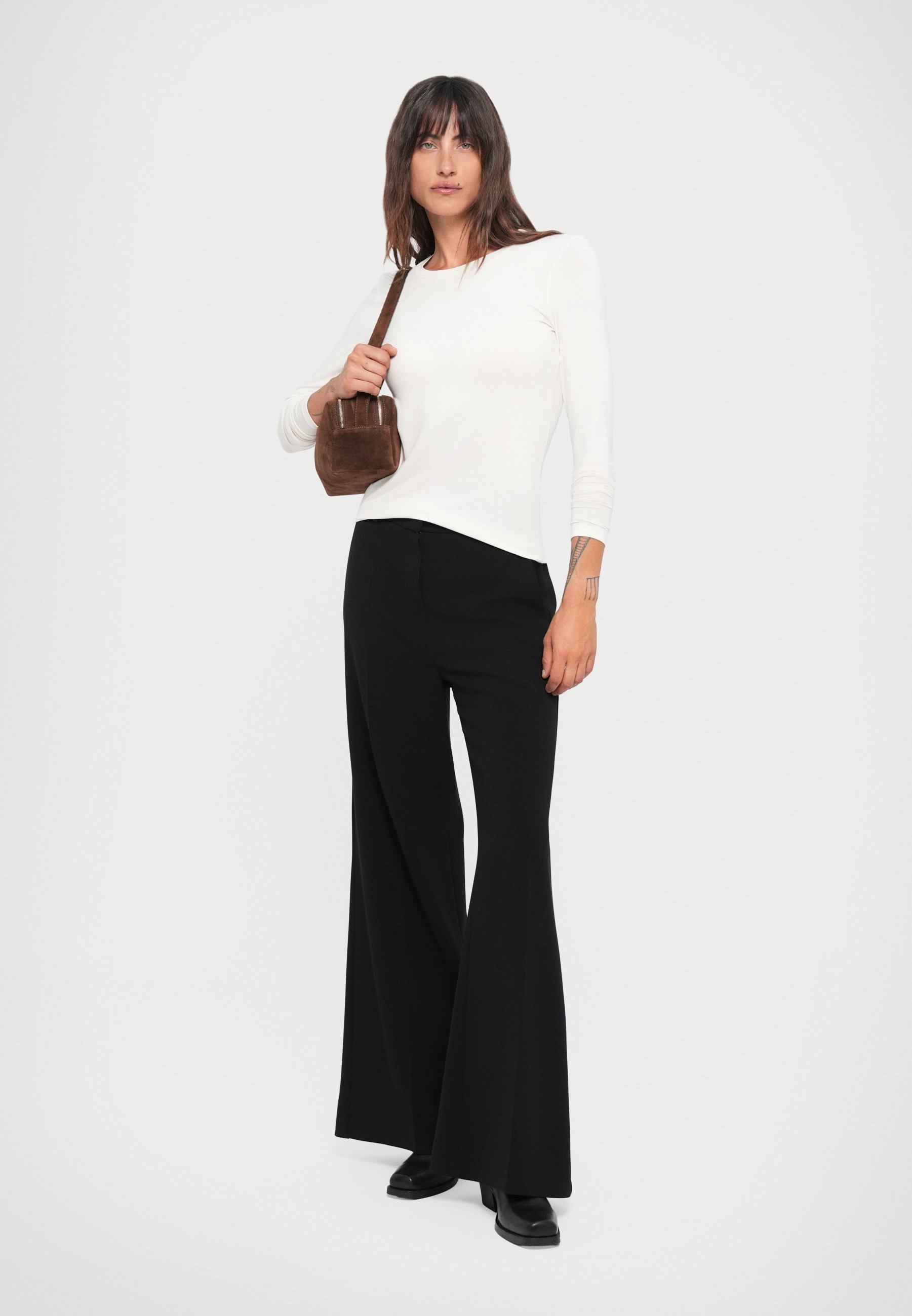 WEEKEND MaxMara MULTIE - Haut à manches longues - écru