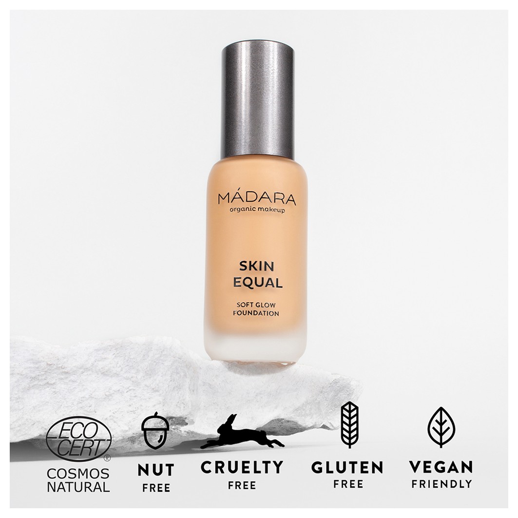 MÁDARA Primer Make-up SKIN EQUAL FOUNDATION, Nr. 60 OLIVA - 30 ml