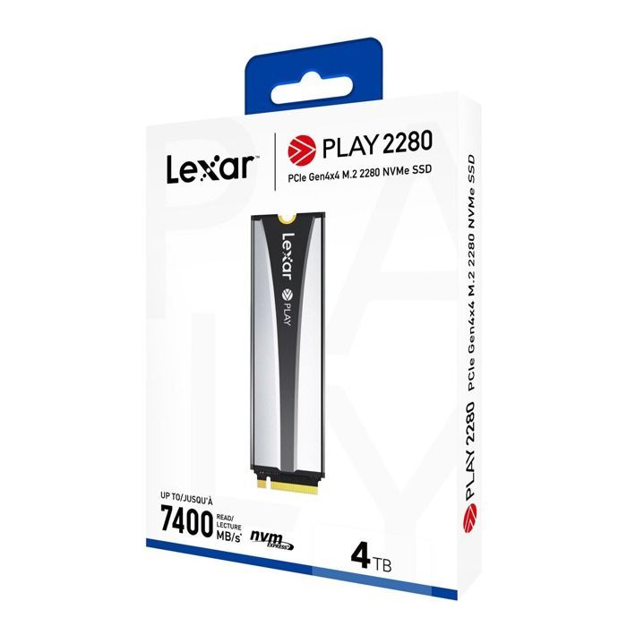 SSD interne Lexar 4TO PLAY POUR PS5