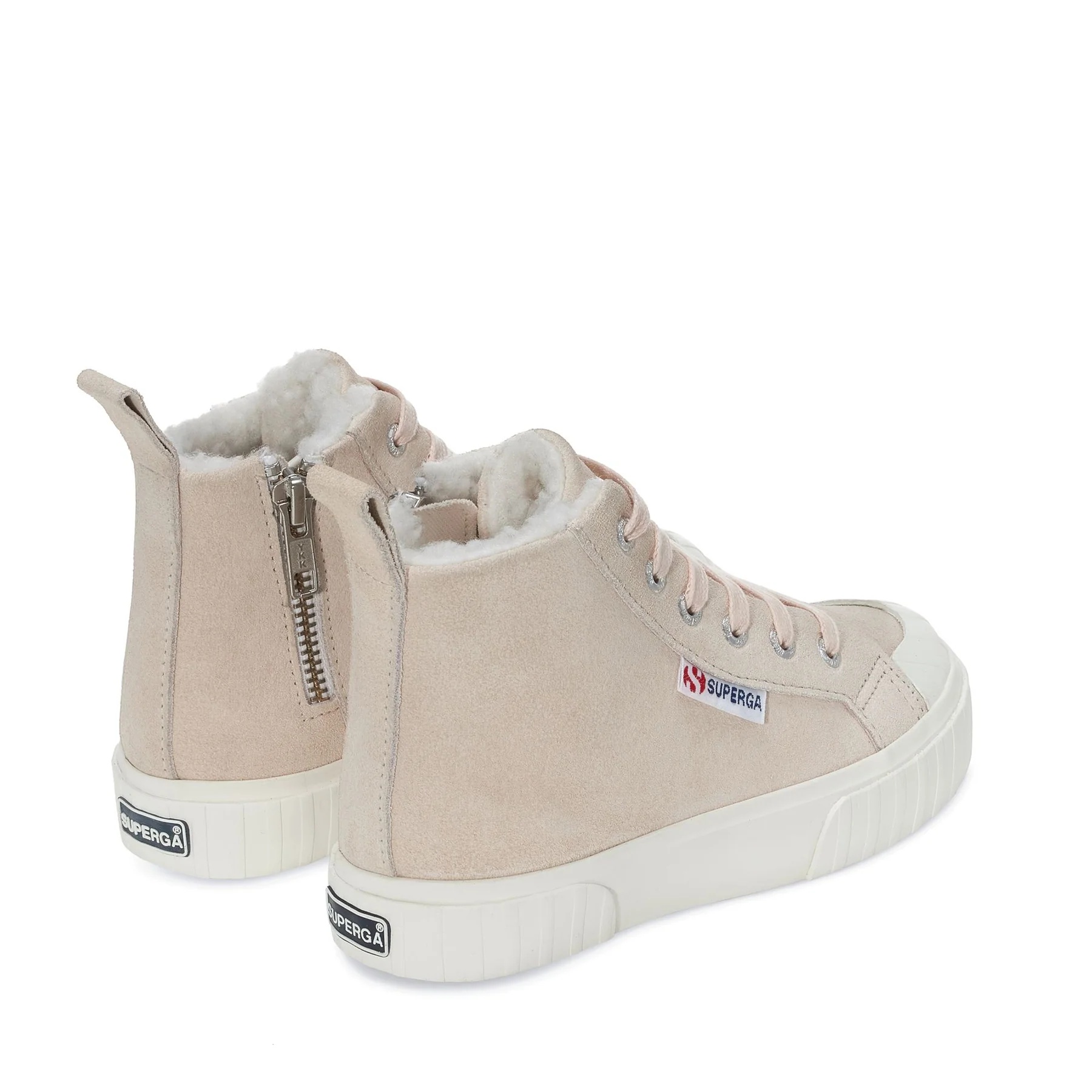 2696 KIDS STRIPE SUEDE-PINK ALMOND-FAVORIO